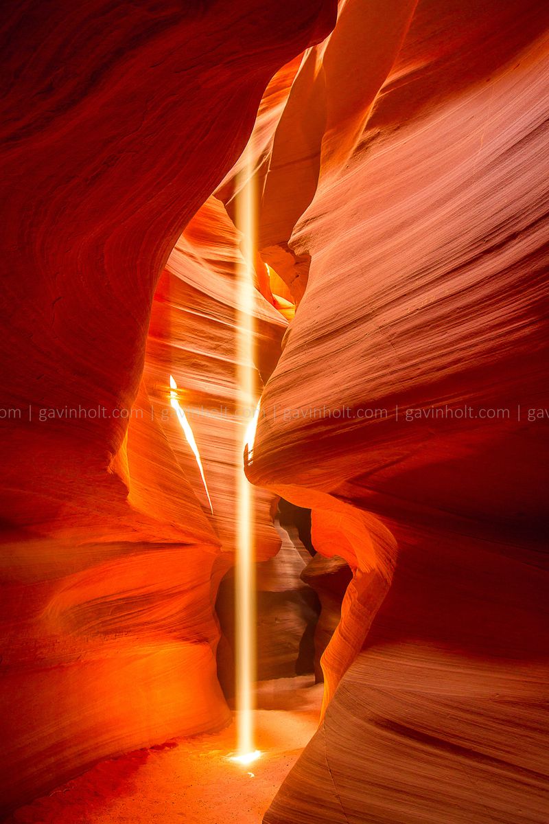 Antelope Canyon's Light Beams