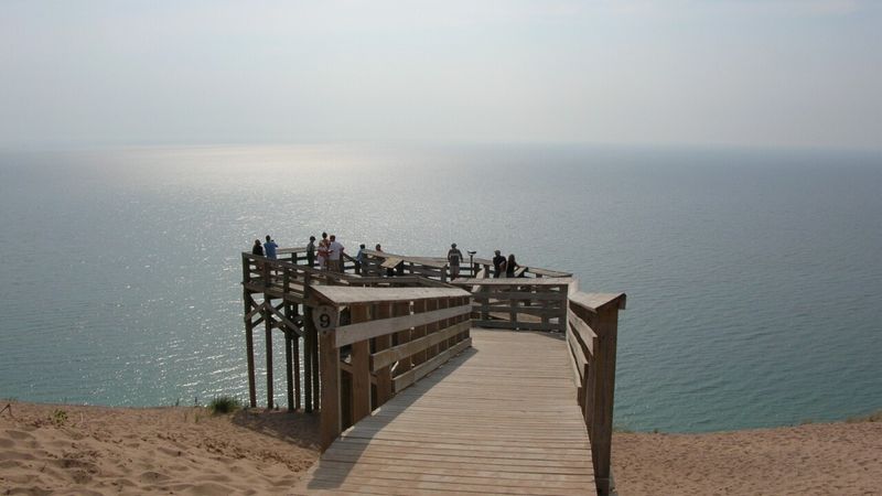Lake Michigan Overlook — Pierce Stocking Scenic Drive
