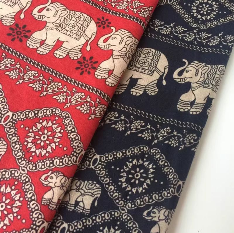 Thai Elephant Print Sarong