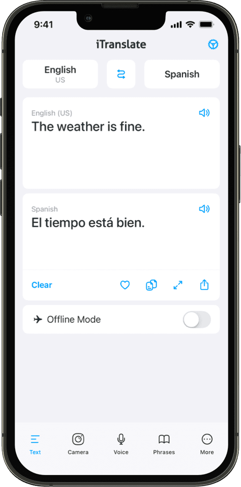 iTranslate — Smart for Speech & Text