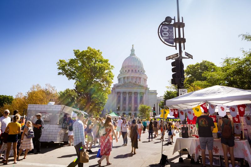 Madison, Wisconsin - Capitol City Markets and Lakes