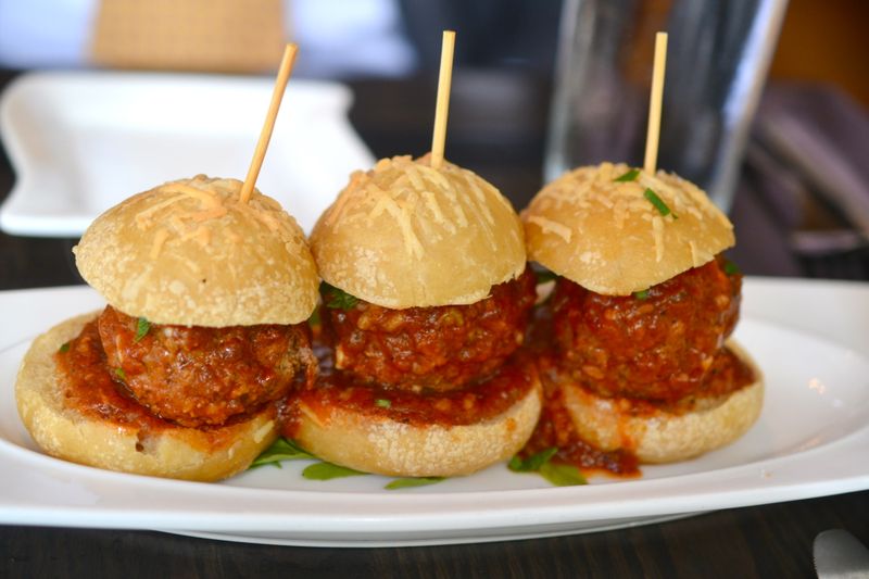 Little Owl's Gravy Meatball Sliders
