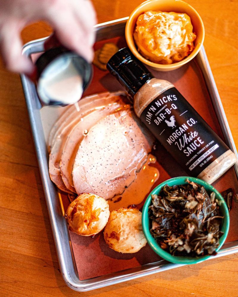 Jim 'N Nick's Bar-B-Q (statewide) — Bar-B-Q Chicken with Morgan Co. White