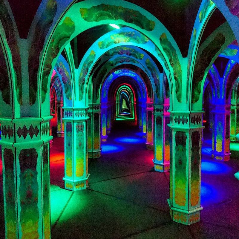 Glow-in-the-Dark Fashion Show