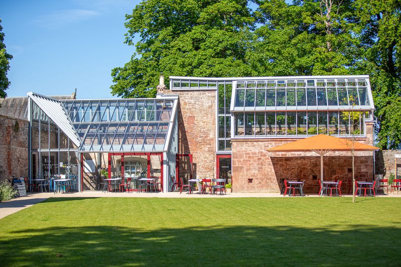 Hospitalfield Garden Café, Scotland, UK