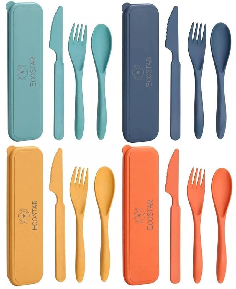 ECOSTAR Wheat Straw Fiber Utensil Set