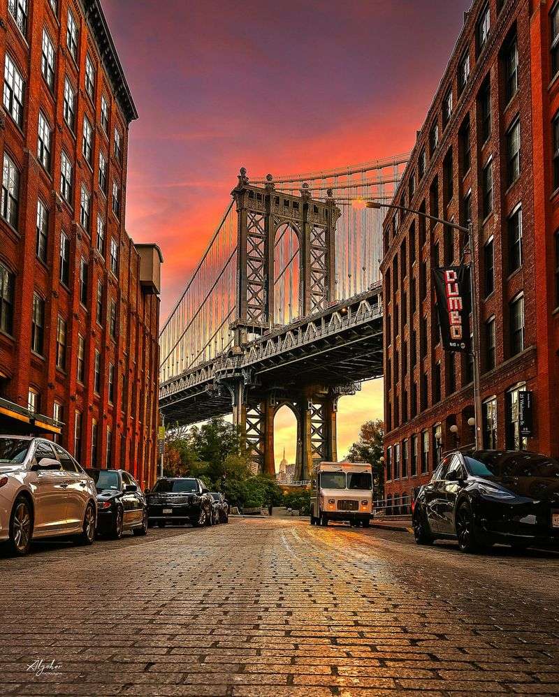 DUMBO's Washington Street, Brooklyn