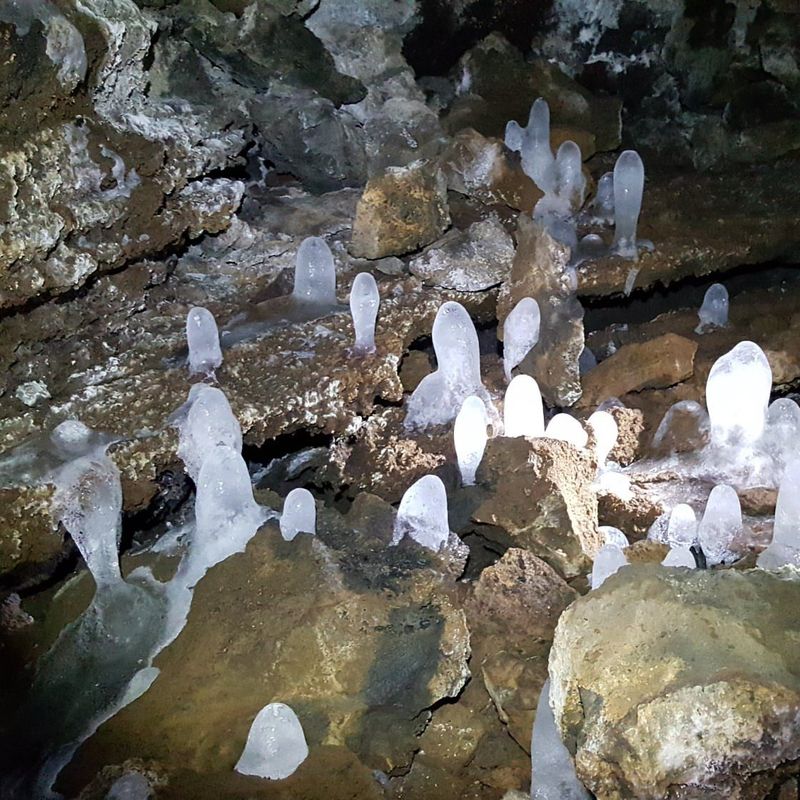 Discover Ice-Filled Volcanic Caves