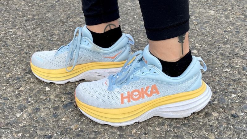 Hoka Bondi 8 — Max-cushion comfort for all-day wear
