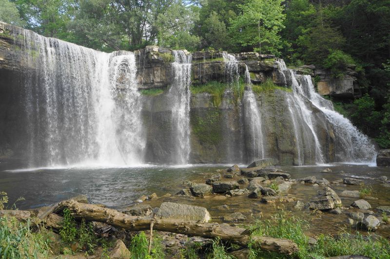 Ludlowville Falls (Salmon Creek) — Lansing