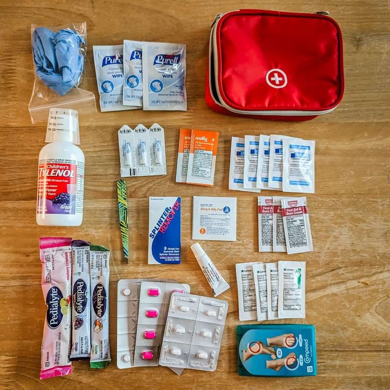 Pack a small health kit