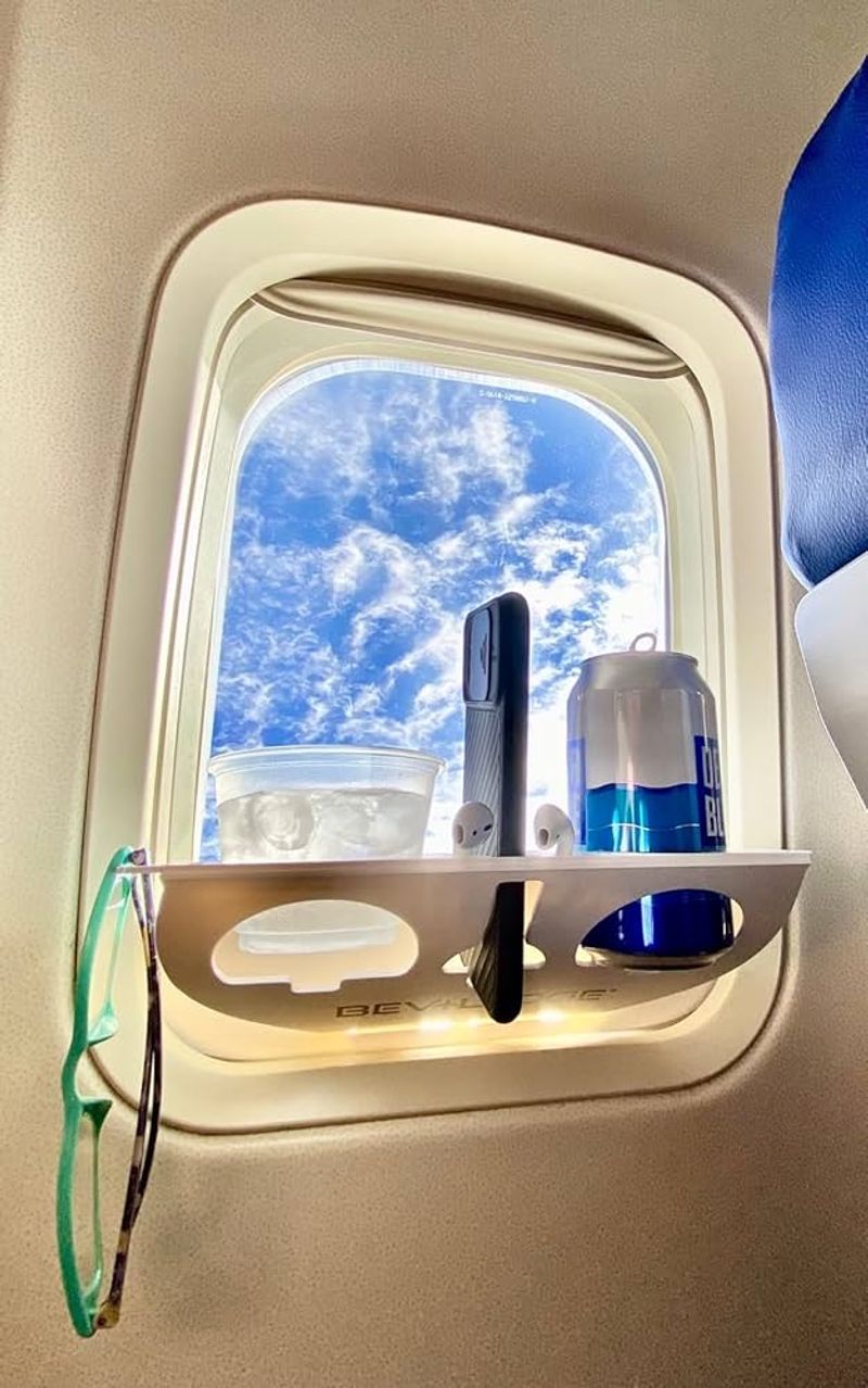 Foldable Airplane Window Organizer