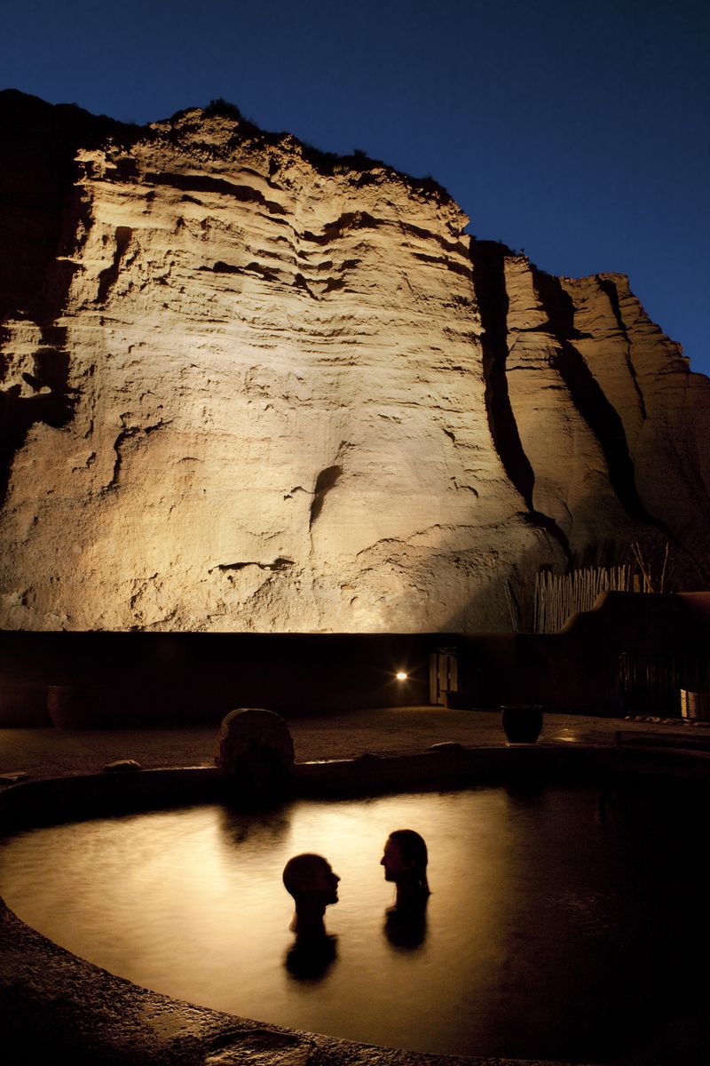 Private Kiva Pools: Firelight and Solitude