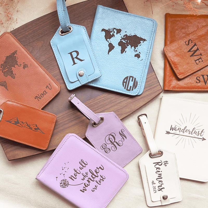 Personalized Travel Document Set