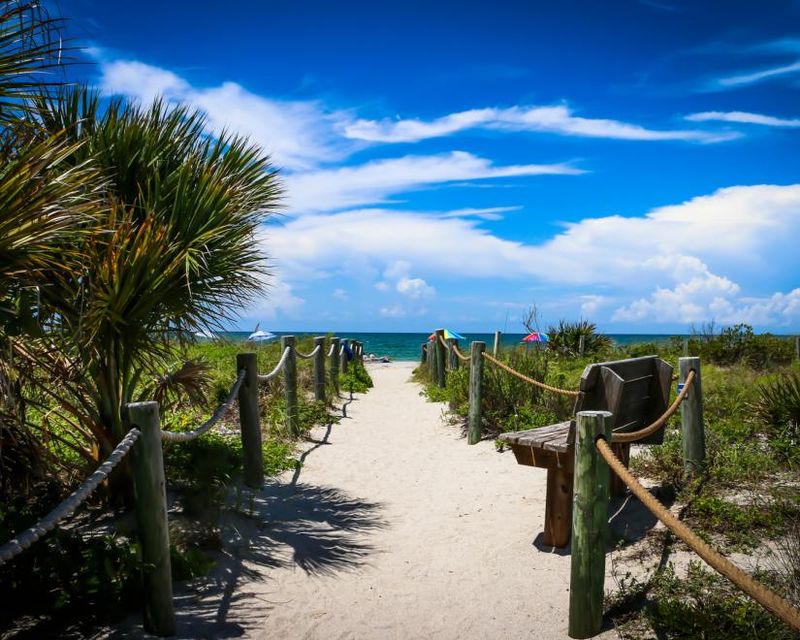 Relax at Manasota Beach Park's Uncrowded Shores