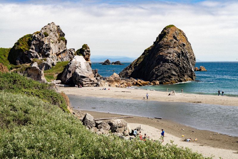 Named for a Whale-Shaped Sea Stack