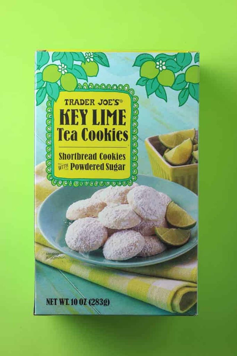 Key Lime Tea Cookies