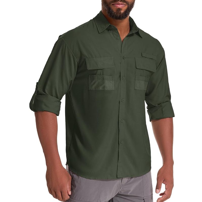 TOUMETT UPF 50 Long-Sleeve Sun Protection Shirt