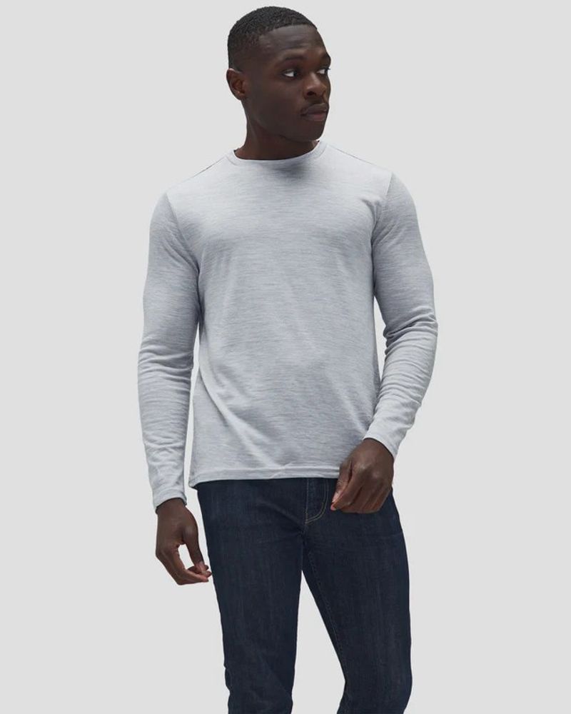 Unbound Merino Long Sleeve Crew: The Anti-Laundry Solution