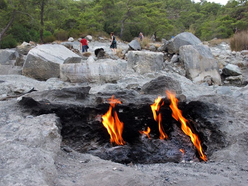 Olympos: Tombs Amid the Flames