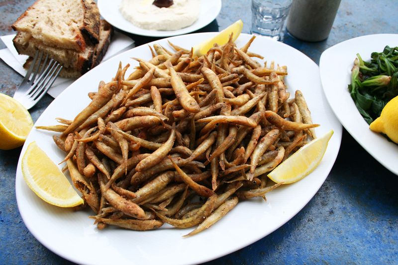 Atherina (Fried Smelt Fish)