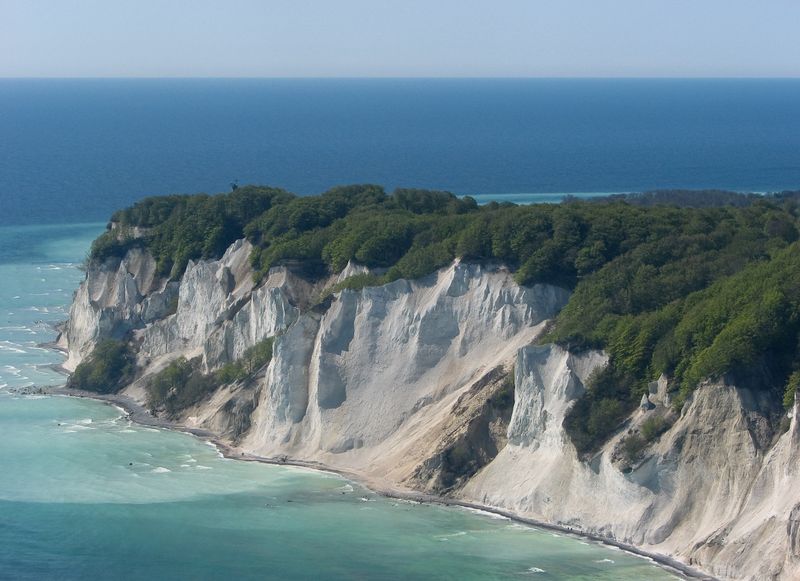 Møns Klint Chalk Cliffs, Denmark