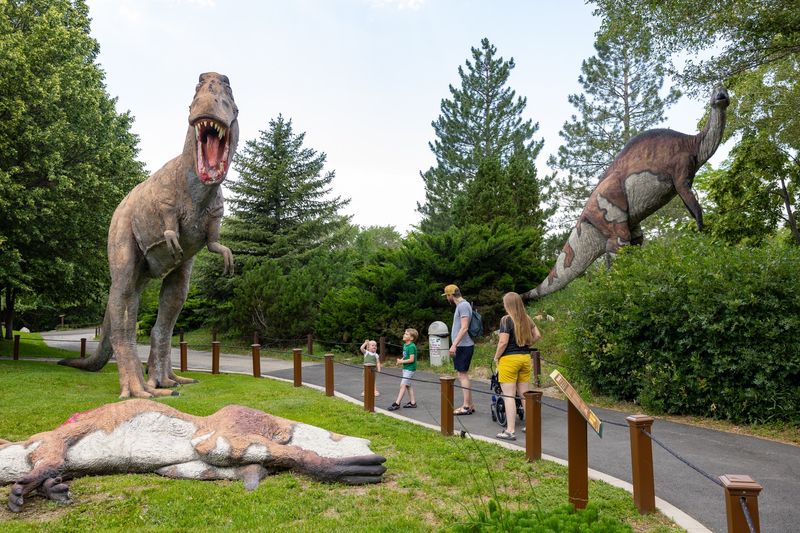 Visit the George S. Eccles Dinosaur Park in Ogden