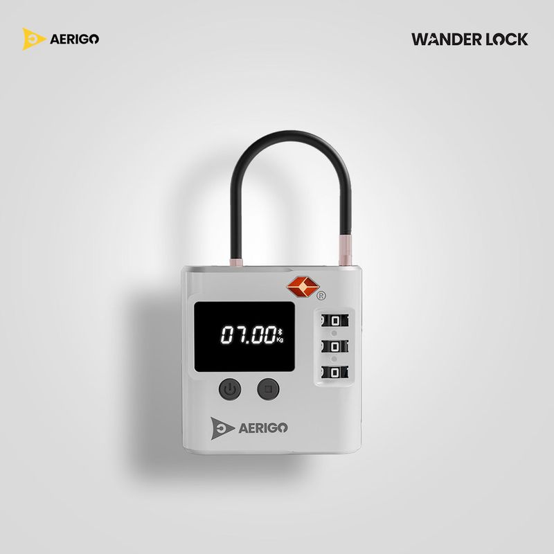 Aerigo Wander Lock with Scale Function