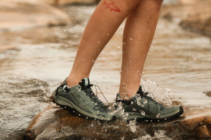 Footwear for Wet Terrain