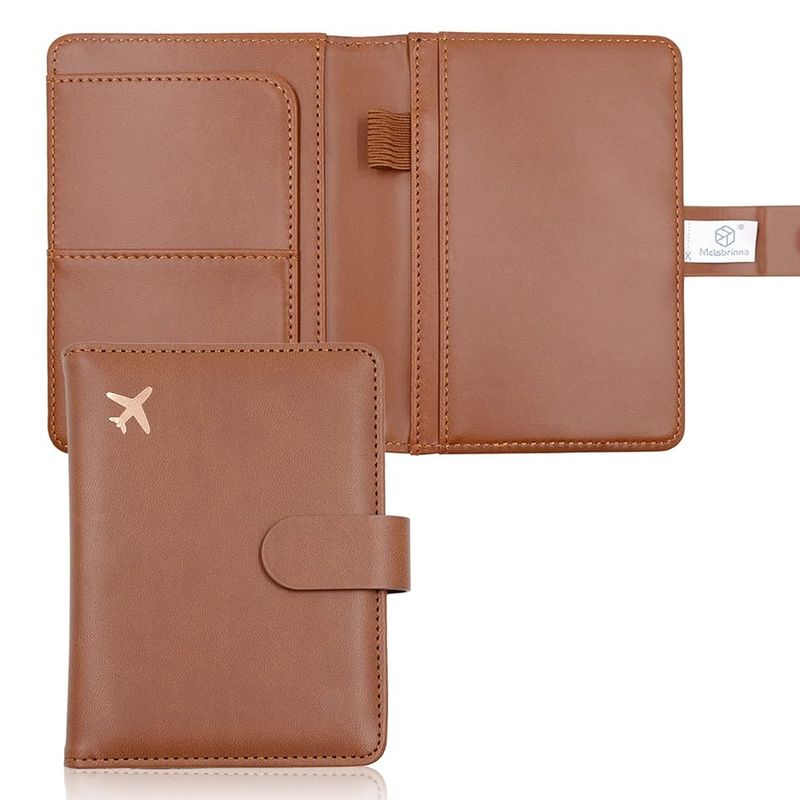 Melsbrinna Premium Leather Passport Holder