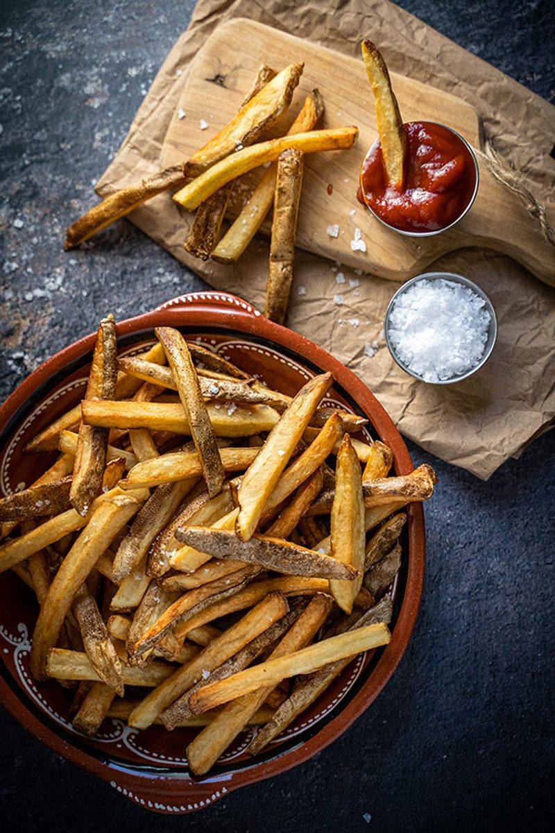 Double-Frying Creates Magic Texture
