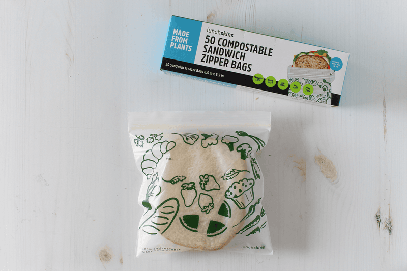 Compostable Sandwich Bags (e.g., BioBag)