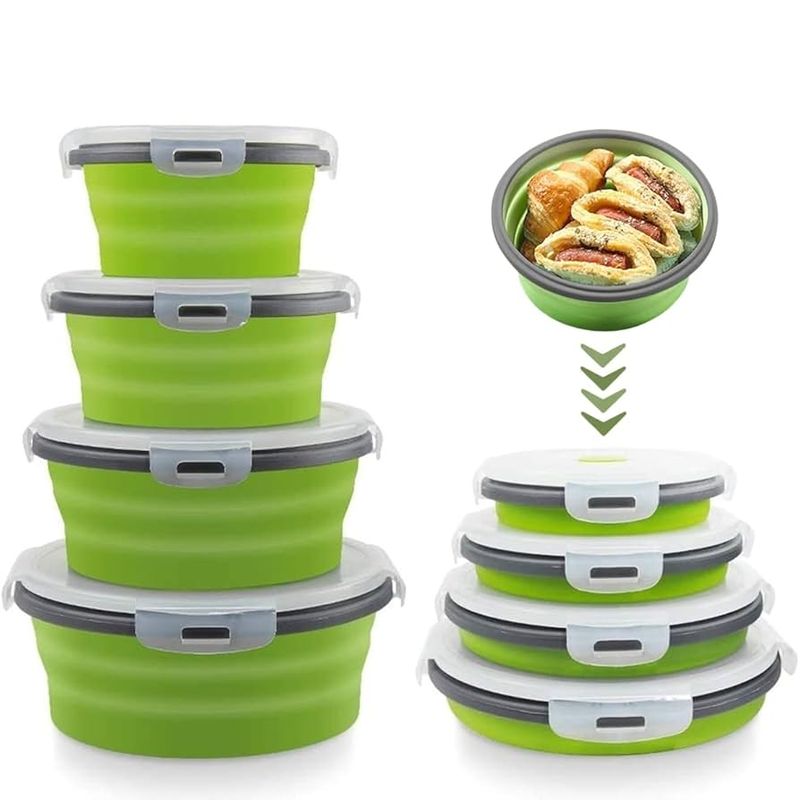 Foldable Silicone Bowls or Pouches