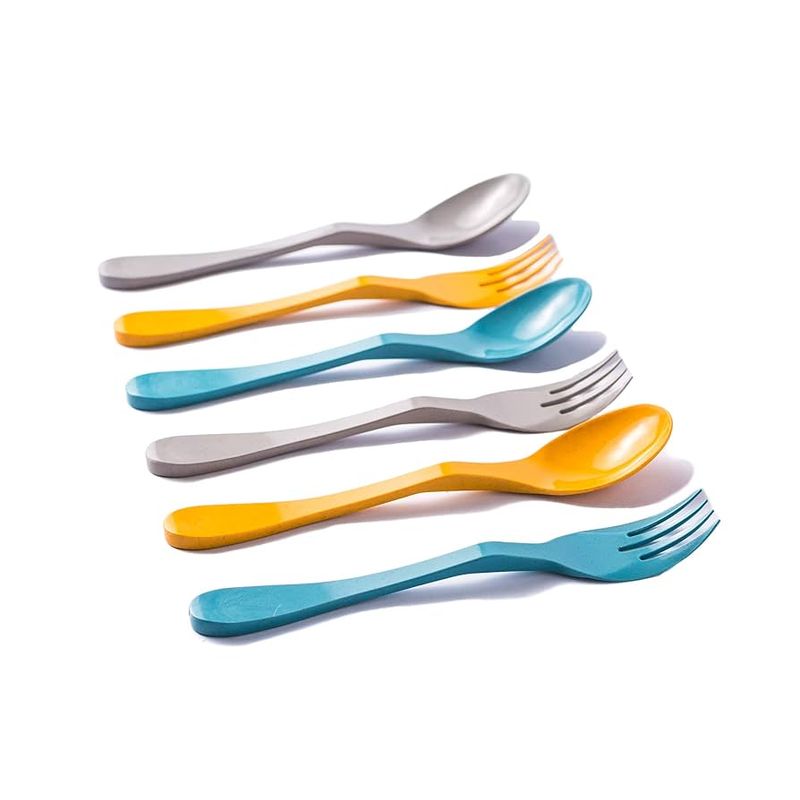 Knork Eco Bamboo Flatware Set