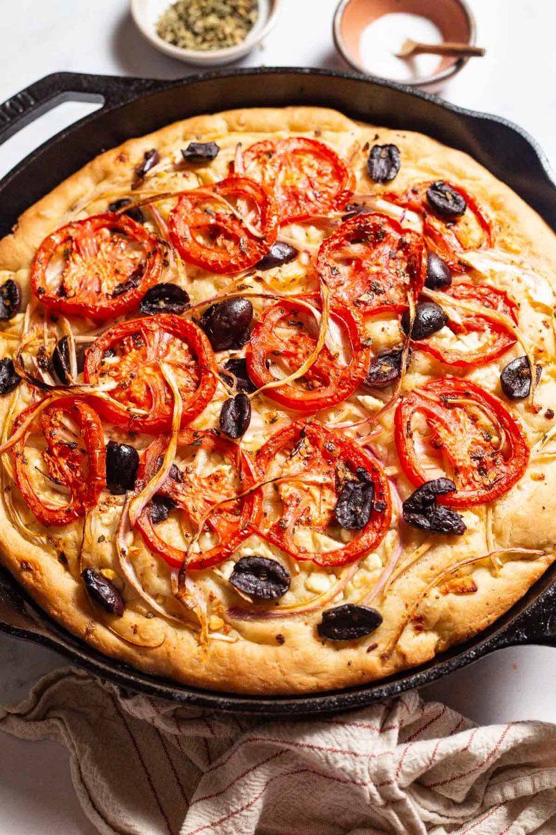 Ladenia (Greek Focaccia)