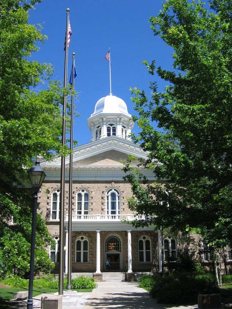 Explore the Silver-Domed Nevada State Capitol Building