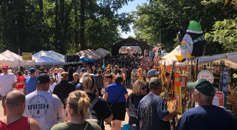 Plymouth — Marshall County Blueberry Festival (Labor Day weekend)