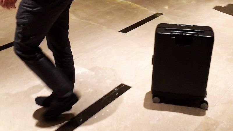 Follow-Me Robotic Suitcases