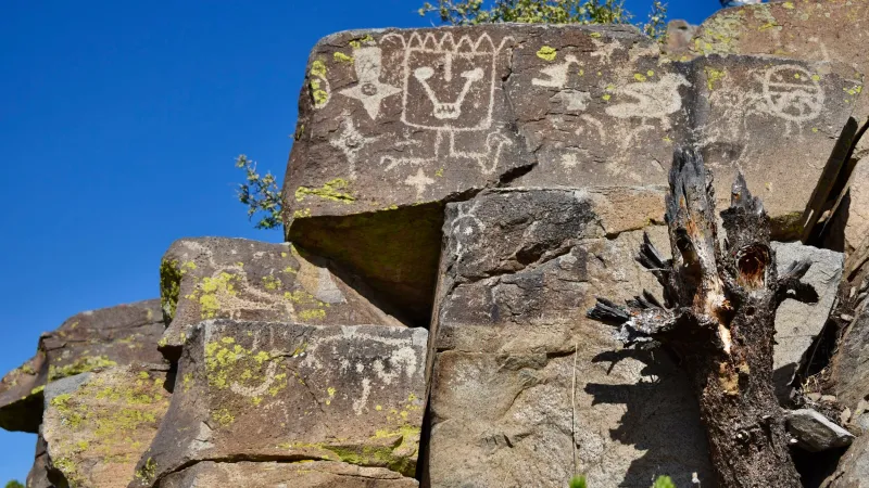 Ancient History Lives On Through Pueblo Ruins and Petroglyphs