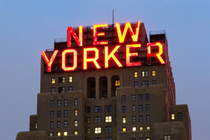 Wyndham New Yorker Hotel Sign (Manhattan)