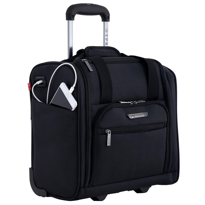TPRC 15-Inch Smart Under-Seat Carry-On: Compact Connectivity