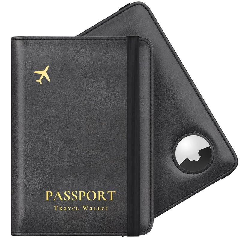 Stouchi AirTag Passport Wallet