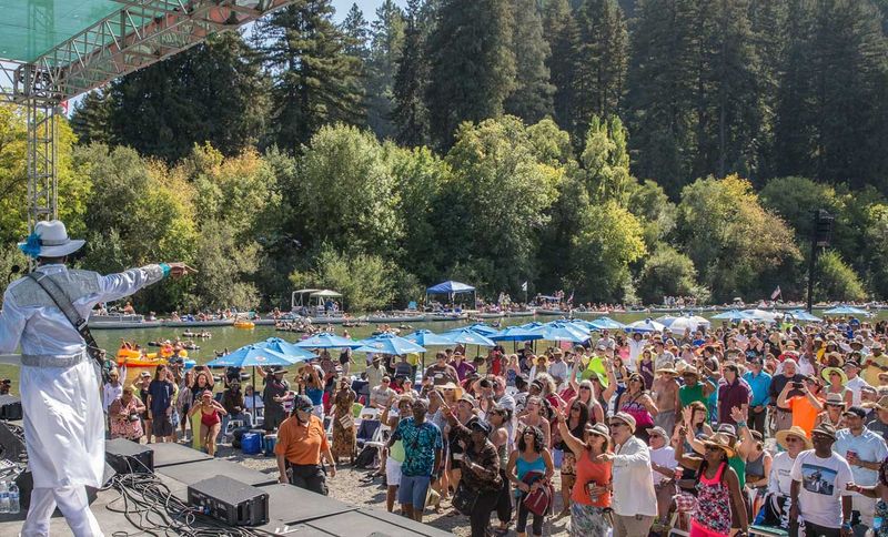 Annual Music Festival Transforms the Beach