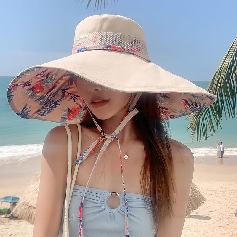Packable Wide-Brim Sun Hat