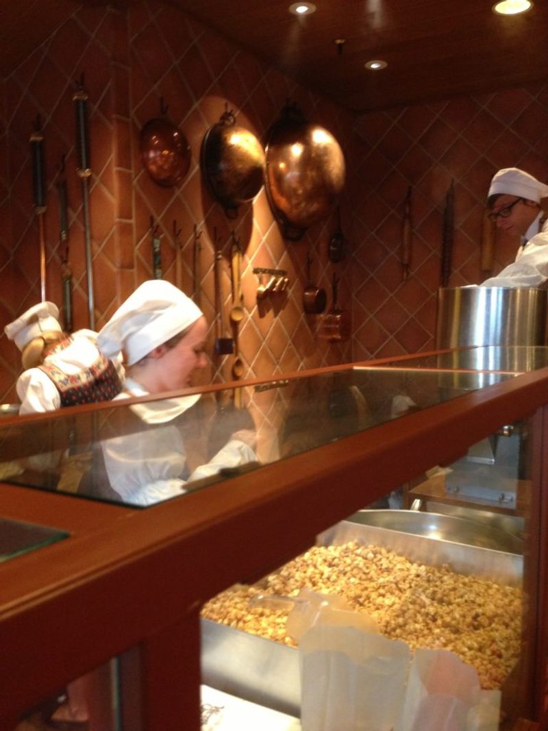 Caramel Popcorn at Karamell-Küche