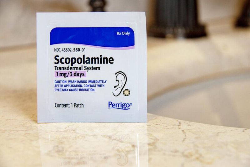 Important safety notes for scopolamine