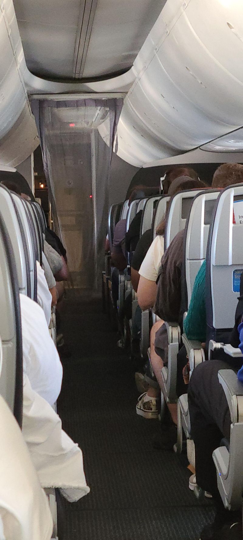 Seats Right Behind First Class