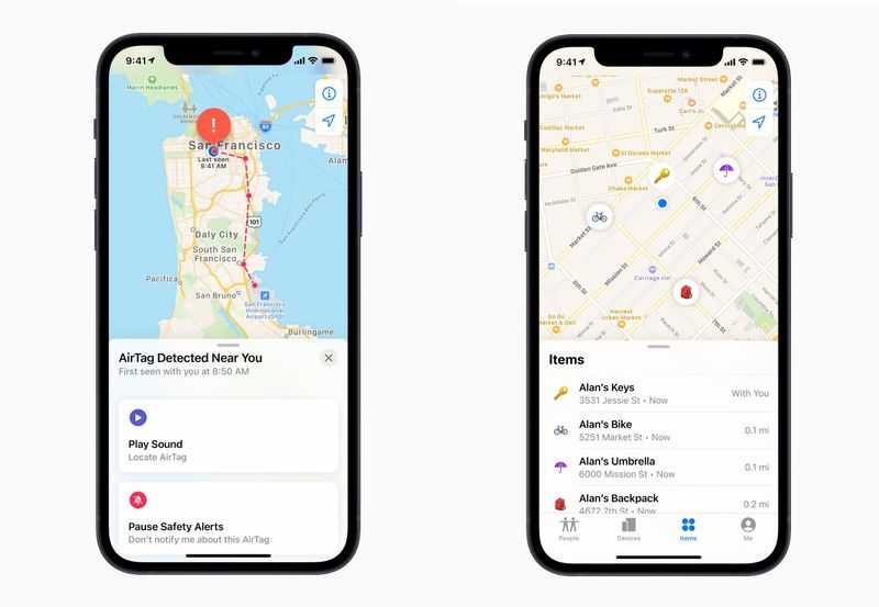 It doesn’t use GPS—your bag “pings” via nearby iPhones