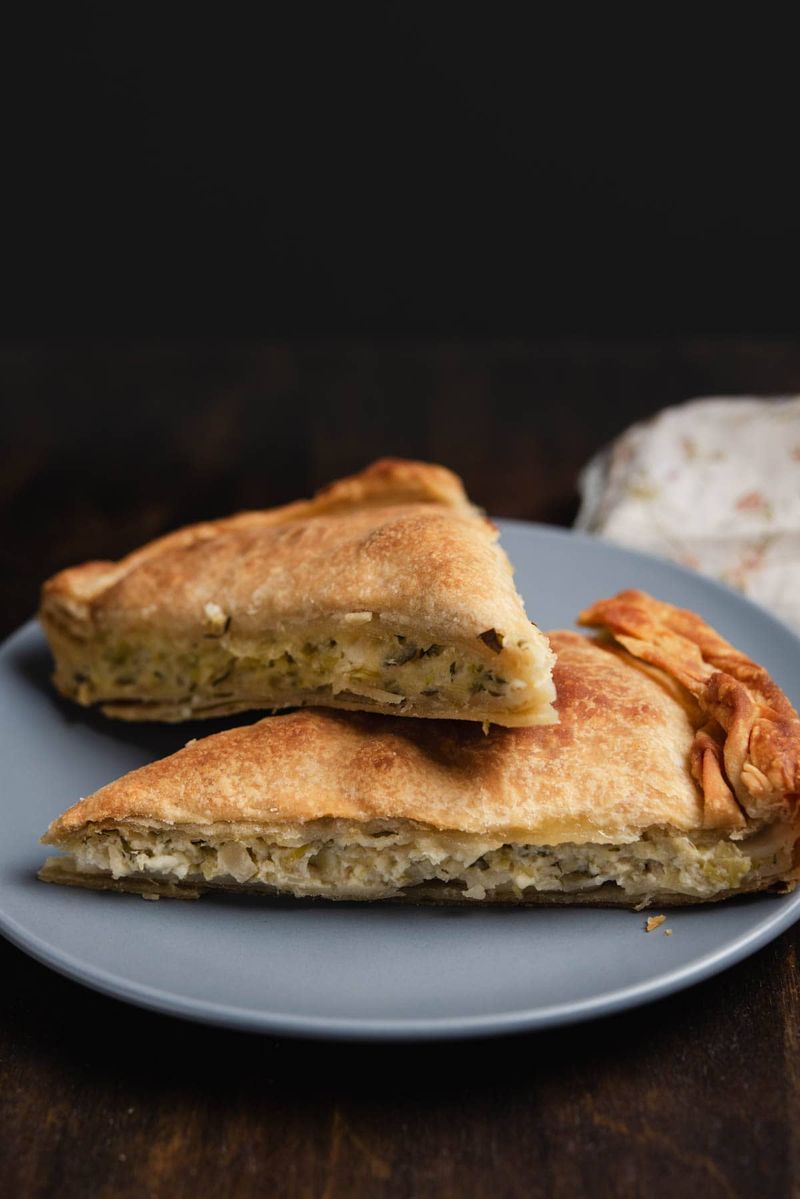 Prasopita (Leek Pie)