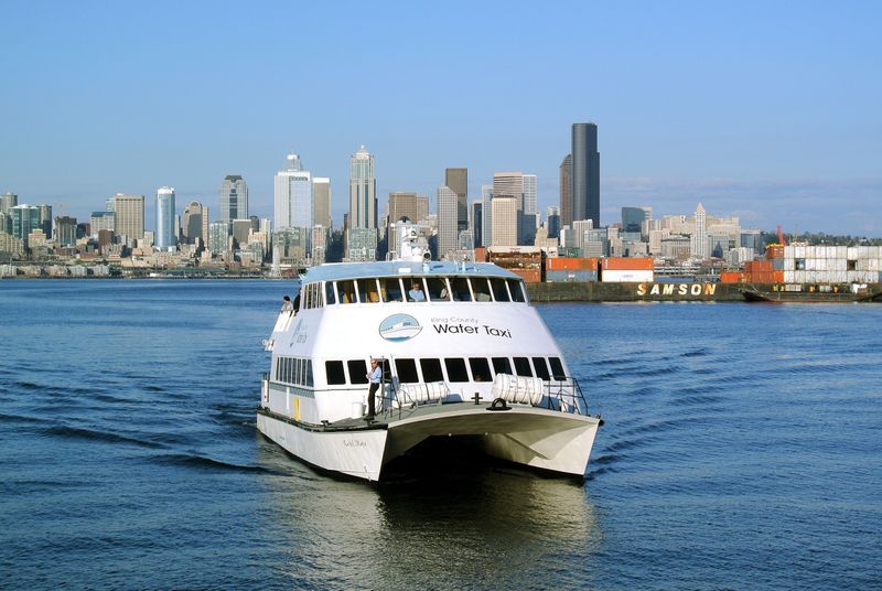 Take the Water Taxi to West Seattle